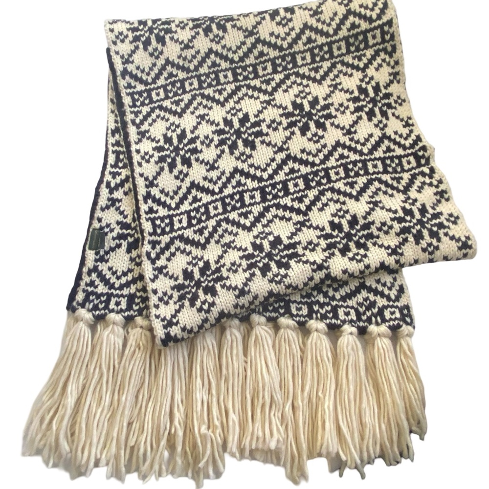 Doppelgänger Double Knit Thick Chunky Scarf